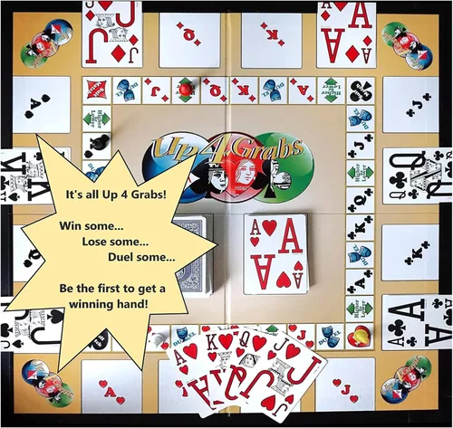 Miniatura 3 de Up 4 Grabs - El juego de mesa de cartas salvaje, lleno de giros y vueltas, diversión nocturna clásica de juegos familiares y adultos