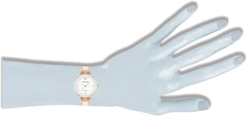 Miniatura 45 de Anne Klein Reloj de pulsera con esfera de diamantes genuinos