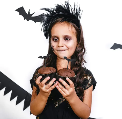 Miniatura 4 de Tatuo - Púas de plástico para Halloween, decoración de fantasmas para fiestas de cumpleaños o fiestas temáticas (50)