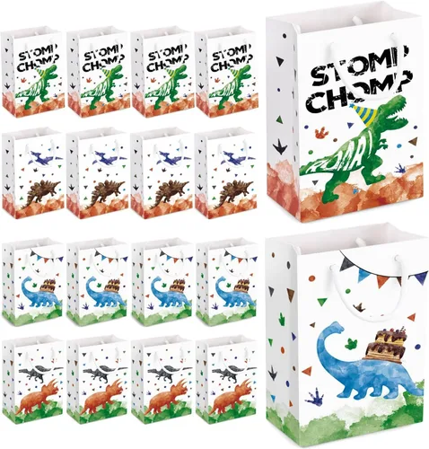 Miniatura 14 de WERNNSAI Bolsas de recuerdo de fiesta de videojuegos – 16 piezas de decoración de cumpleaños de juegos azules, bolsas de regalo, suministros
