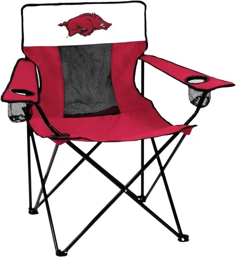 Miniatura 44 de Logo Brands NCAA Georgia Bulldogs Elite Silla Portátil - Silla Premium para Exteriores con Portavasos, Marco de Acero con Recubrimiento en Polvo