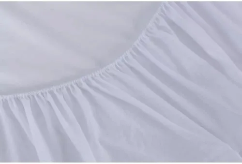 Miniatura 6 de Protector de colchón de plástico de vinilo estilo sábana ajustable cubierta de colchón impermeable transpirable - Protección contra mojar la cama