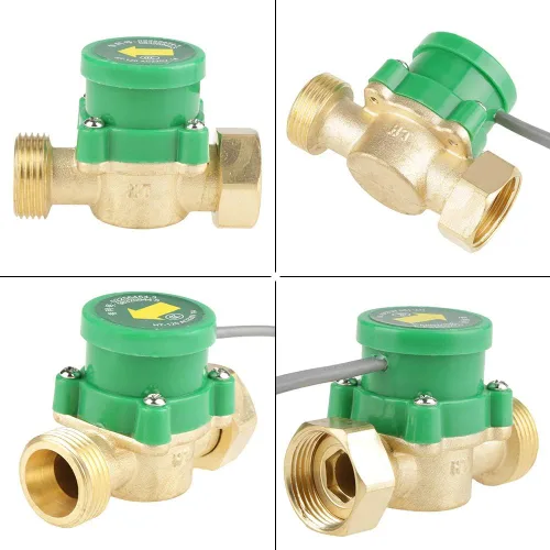 Miniatura 8 de Interruptor de sensor de flujo de agua, interruptor de bomba de agua de resistencia a altas temperaturas, alta sensibilidad para ducha
