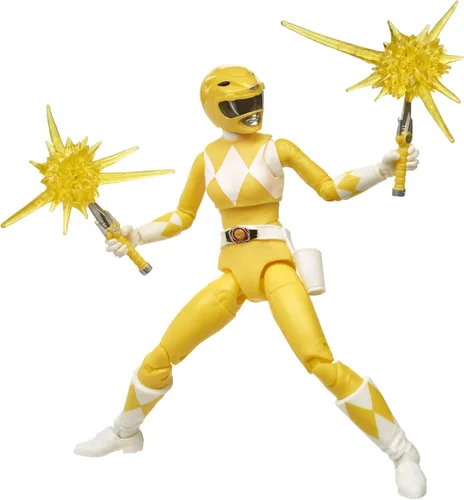 Miniatura 3 de Power Rangers Lightning Collection - Figura de acción coleccionable de Mighty Morphin Yellow Ranger de 5.9 in, con accesorios