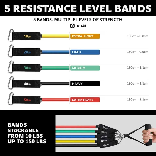 Miniatura 2 de Dr. Aid Bandas de resistencia con mango