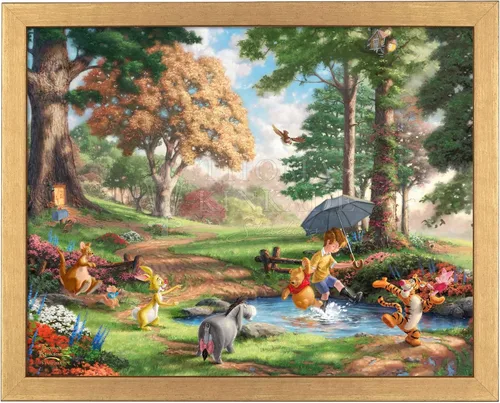 Miniatura 3 de Thomas Kinkade Estudios Winnie the Pooh I 11 x 14 - Impresión artística (marco negro)