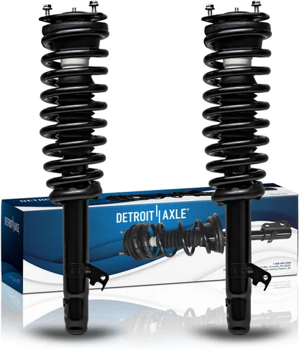 Miniatura 22 de Detroit Axle - 4WD 2 puntales delanteros para Nissan TITAN Pathfinder Armada INFINITI QX56 puntales completos con muelles helicoidales de reemplazo