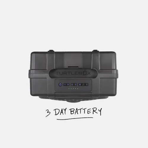 Miniatura 5 de Turtlebox Original Gen 3: Bocina Bluetooth portátil para exteriores – Ultra-sónica (120dB), impermeable (IP67), resistente, a prueba de impactos