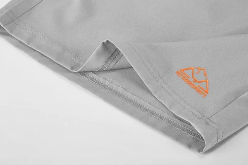 Miniatura 5 de TBMPOY Pantalones cortos de senderismo para hombre, 7 pulgadas, secado rápido, para gimnasio, deportes al aire libre, bolsillos cortos con cremallera
