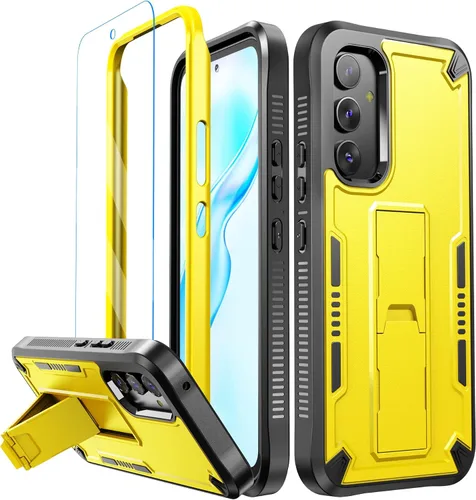 Miniatura 16 de URBANITE Funda para Samsung Galaxy A13 con soporte, protección a prueba de golpes de grado militar con protector de pantalla compatible con teléfono