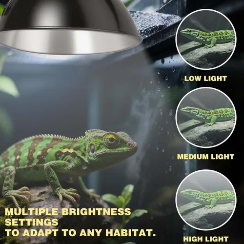 Miniatura 5 de Lámpara estándar de cúpula de 8.5 pulgadas para lámparas de calentamiento de reptiles, emisores de calor cerámicos para objetos, hasta 200W