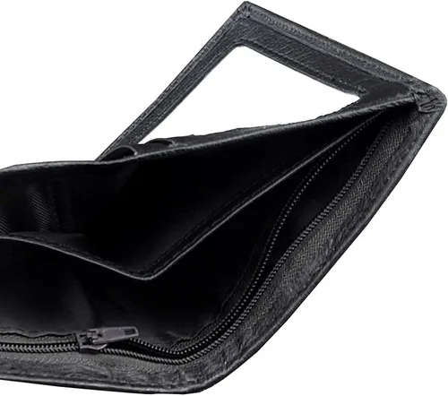 Miniatura 2 de Balck - Cartera de cuero para hombre diseño de dragón vintage