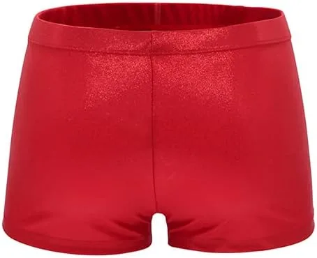 Miniatura 3 de Aosva 2 pantalones cortos de gimnasia atlética para niñas de 2 a 14 años