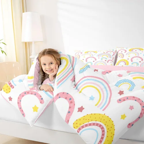 Miniatura 9 de Homewish Juego de edredón de juegos deportivos de pelota, tamaño twin, juego de ropa de cama de béisbol y baloncesto, 2 piezas para niños