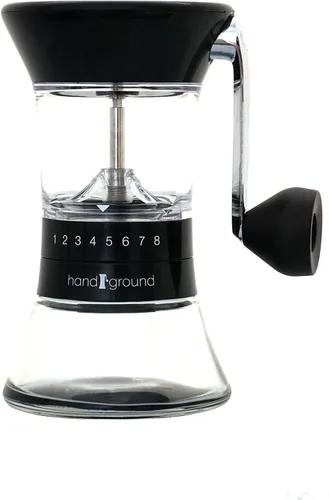 Miniatura 2 de Molinillo de café de precisión Handground; molinillo de café de cerámica manual, Negro