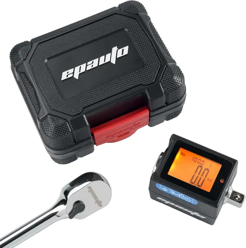 Miniatura 5 de EPAuto Adaptador de par digital de 3/8 pulgadas, 19.9-99.6 ft-lb