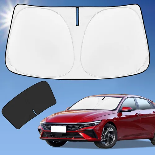 Miniatura 216 de para Dodge RAM 1500 2019-2024 2025 2026 Parasol Parasol para Parabrisas Cubierta - 4 Capas Parasol para Ventana Delantera para RAM1500 2Puertas