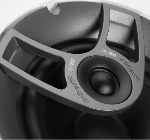 Miniatura 2 de Polk Audio MC60 - Altavoz de techo de 2 vías de 6.5 pulgadas (individual), audio dinámico integrado, perfecto para áreas húmedas interiores