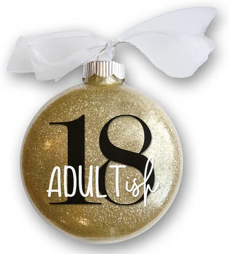 Miniatura 19 de Adorno de Navidad oficial de 13 adolescentes, regalo de cumpleaños número 13 para adolescentes, niño o niña, recuerdo de 13 años, bola brillante