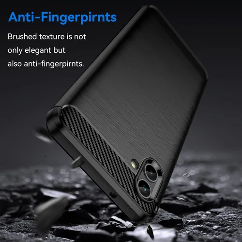Miniatura 3 de Osophter Funda para Samsung Galaxy A04 con 2 unids Protector de pantalla Absorción de golpes Flexible TPU Caucho Protector de teléfono celular