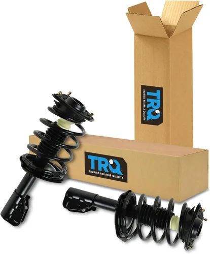 Miniatura 135 de TRQ Conjunto de Amortiguador y Resorte Delantero Cargado con Resorte Helicoidal Pre-ensamblado Compatible con Jeep Cherokee Limited AWD 14-22 Sin