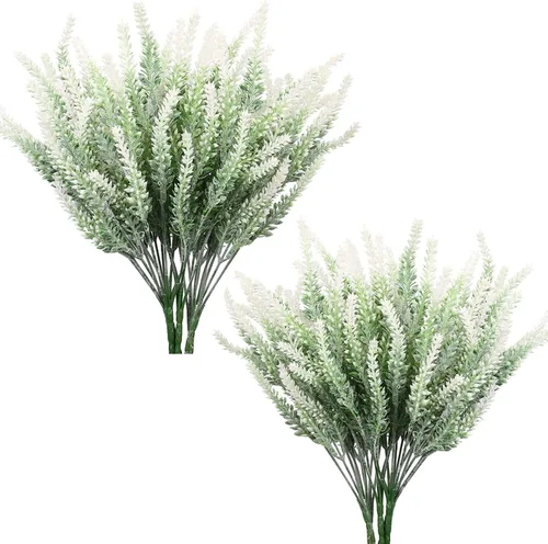 Miniatura 24 de Flores artificiales de plástico para el aliento del bebé, gypsophila falsa para interiores y exteriores, corona de niña, ramo de novia, hogar