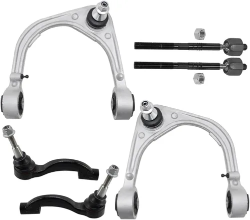 Miniatura 96 de Detroit Axle - Kit de extremo delantero para Chrysler 300 Dodge Charger Challenger 2011-2023, 2 brazos de control inferiores traseros 2 varillas