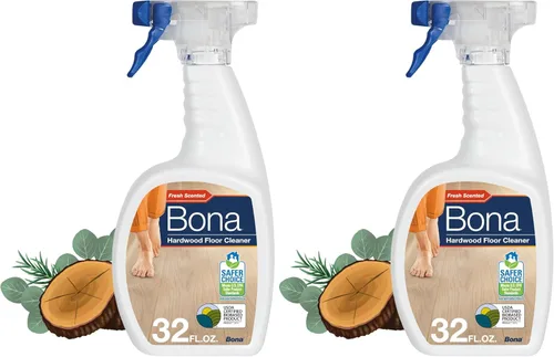 Miniatura 12 de Bona PowerPlus Limpiador Profundo en Spray para Pisos de Madera Dura - 32 fl oz - Recargable - Fórmula Oxigenada y Solución de Limpieza de Pisos Sin