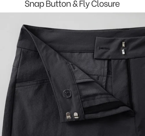 Miniatura 3 de Willit Pantalones cortos de golf de 4.5 pulgadas para mujer, de secado rápido, casuales, con bolsillos, resistentes al agua