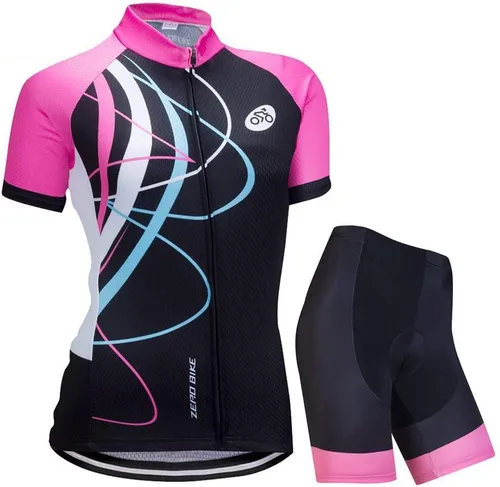 Miniatura 56 de Jersey de ciclismo para mujer, de manga corta, secado rápido, transpirable, para montaña.