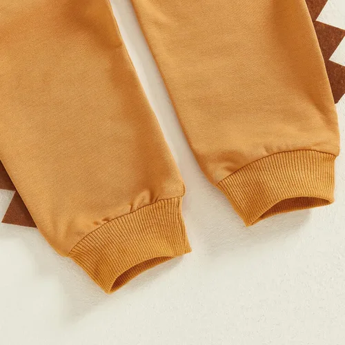 Miniatura 233 de Conjunto de ropa de otoño e invierno para bebé y niño, sudadera larga con capucha y pantalones para niños pequeños, 6, 12, 18, 24 meses, 2T
