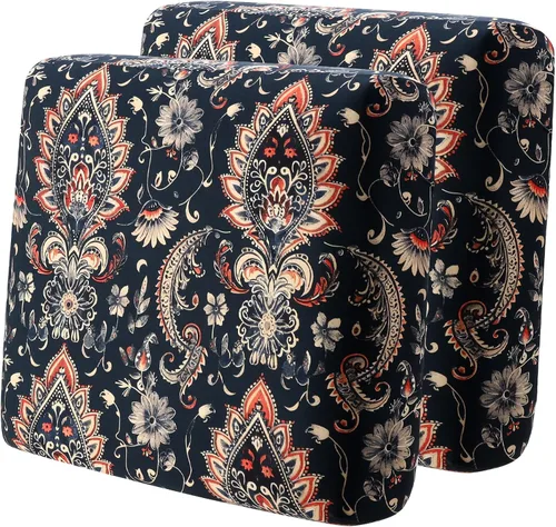 Miniatura 20 de YISUN - Funda de cojín de cuero PU para sofá, fundas de cojín elásticas impermeables para sofá, fundas de asiento de silla de RV de cuero sintético