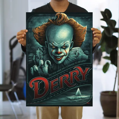 Miniatura 2 de MIGHTYPRINT IT: Capítulo Dos – Coraje para regresar – Arte de pared duradero de 17 x 24 – NO hecho de papel – Coleccionable con licencia