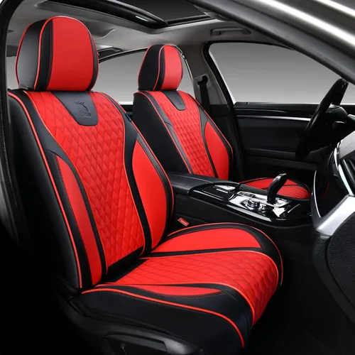 Miniatura 11 de Doogo Fundas de asiento de automóvil, fundas de asiento delantero para automóviles, protector universal de asiento de automóvil, fundas de asiento