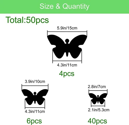 Miniatura 2 de Decoración de pared de espejo de mariposa, 50 calcomanías de pared de mariposa de espejo acrílico 3D extraíbles, calcomanías de pared autoadhesivas