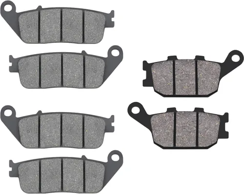 Miniatura 3 de Road Passion Pastillas de freno delanteras y traseras para Kawasaki Z650 EER 650/Non ABS 2017 / CB750 F2 "CB Seven Fifty" 1992-2002