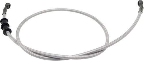 Miniatura 12 de Línea de freno de motocicleta, manguera de freno de acero inoxidable, embrague de freno de acero trenzado para motocicleta, paquete de 1, línea