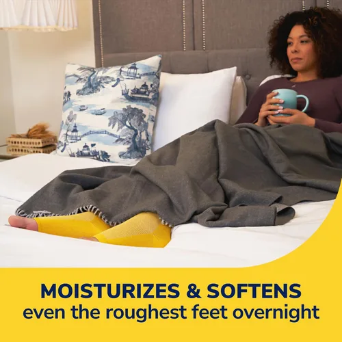 Miniatura 2 de Dr. Scholl's Rough Dry Foot Renewal Ultra Overnight Treatment - Crema para pies durante la noche, 3 onzas con aloe, aceite de coco, calcetines