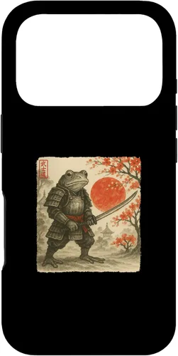 Miniatura 30 de Frog Samurai Japanese Warrior Costume Sumi-e Art Funny Case for iPhone 16