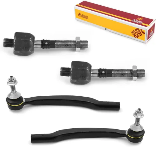 Miniatura 197 de Metrix Premium Chassis Parts - Juego de 4 barras de acoplamiento interior y exterior para Audi A3 15-16, Seat Leon 06-20 (México), 09-17 Volkswagen