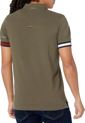 Miniatura 2 de Tommy Hilfiger Polo delgado con puño y bandera Icon para hombre