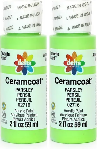 Miniatura 156 de Delta Creative Ceramcoat - Pintura acrílica en varios colores (2 onzas), 2436, carbón