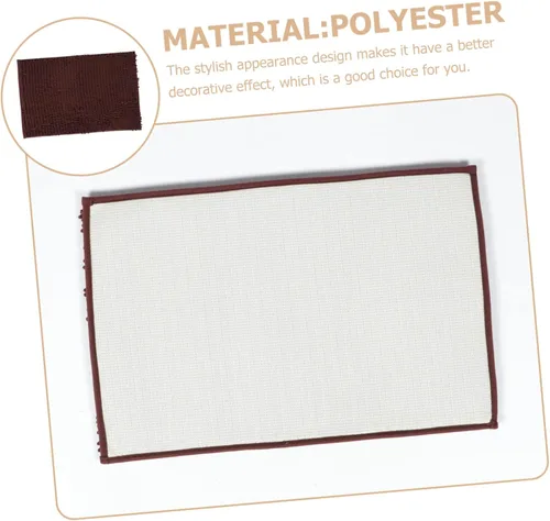 Miniatura 6 de Ciieeo Tapete de baño antideslizante absorbente de felpilla para baño y entrada, tapete multifunción, seguro y práctico para absorción de agua