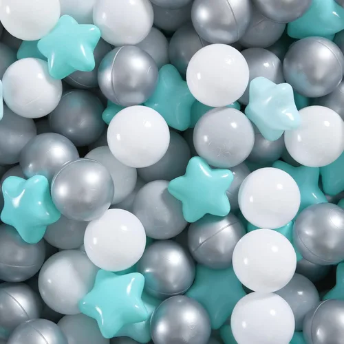 Miniatura 10 de GOGOSO Pelotas para niños pequeños, bolas de plástico para corralito de pelota, piscina, juego de bebé, pastel, sin BPA, no tóxico, juego pastel, a