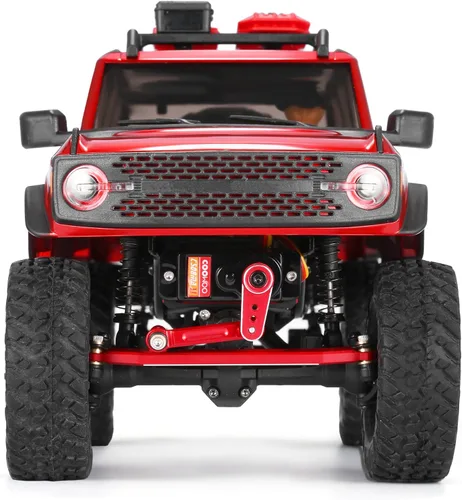 Miniatura 6 de Servo, servo de dirección con soporte servo y bocina servo piezas de actualización para 1/24 SCX24 RC Crawler Cars Complete Upgrades (paquete A)