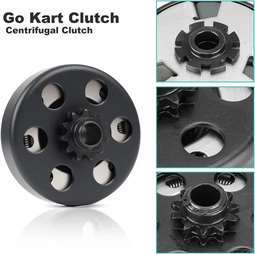 Miniatura 5 de Embrague Go Kart 5/8" de diámetro 11 dientes para cadena #35, embrague centrífugo para minimotos y mini motos 2.8HP 97cc, hasta 2.8HP