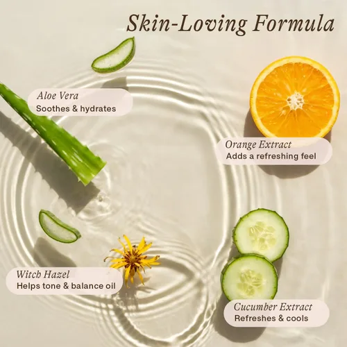 Miniatura 5 de Removedor de maquillaje: fabricado en Estados Unidos con ingredientes naturales y orgánicos, removedor de maquillaje facial y de ojos, uso