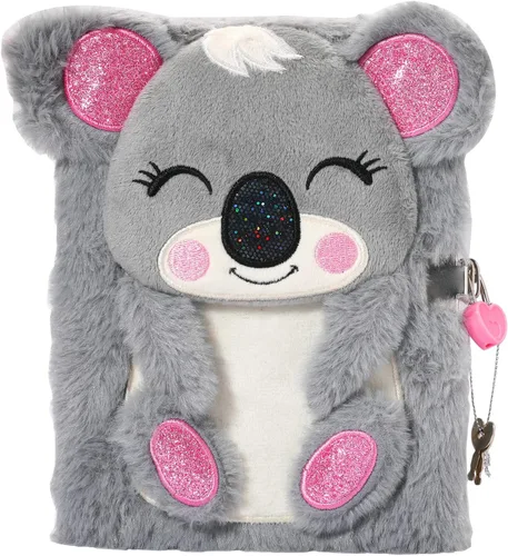 Miniatura 11 de Diario de unicornio para niñas con cerradura, juguetes de unicornio de peluche, regalo para niñas adolescentes, cuaderno de escritura de unicornio