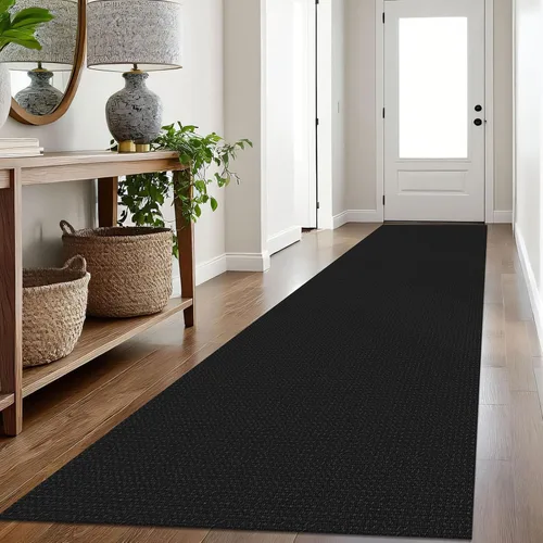Miniatura 98 de IOHOUZE Alfombra de Área Lavable 4x6 Antideslizante con Respaldo de Goma Alfombras Tejidas para Entrada Interior Alfombras de Dormitorio Alfombra