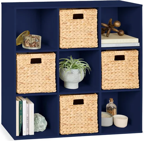Miniatura 18 de Best Choice Products Organizador de almacenamiento de 6 cubos, abertura de estante de 13.5 pulgadas, estantería, librero, estante de exhibición